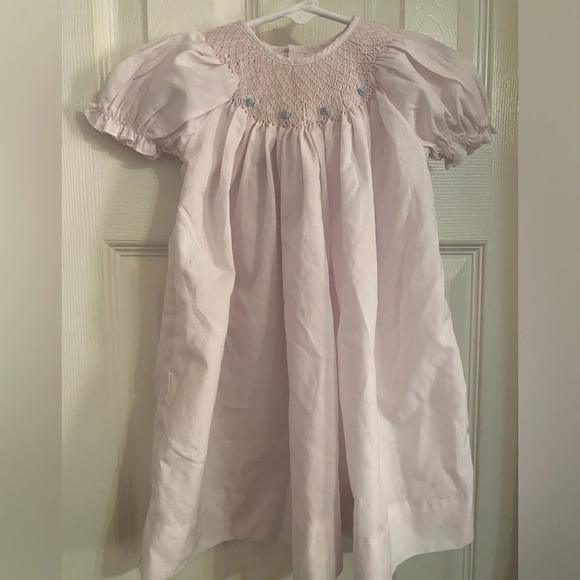 Petit Ami Hand Smocked Bisop Dress - Picture 1 of 9